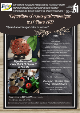 Œnologue : Aristide Spies Chef : Mickael Huard La Section