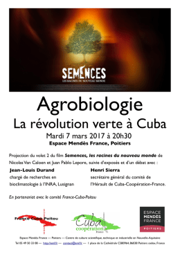 La révolution verte à Cuba