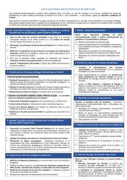 Les 9 propositions clef du Pacte de la Soci&eacute;t&eacute; Civile