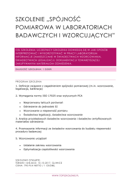 Spojnosc pomiarowa
