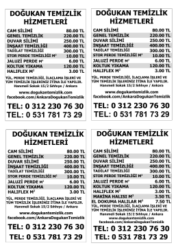 dogukan temizlik